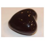 Ruby Heart Shape Paperweight