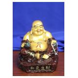 A Golden Resin Buddha