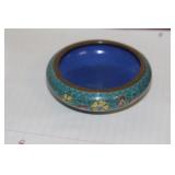 Antique Chinese Cloisonne Small Dish