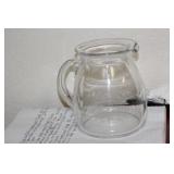 Signed Val St Lambert Pitcher