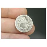 1868 Nickel