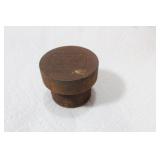 A Heavy Cast Iron Stamp of Weight