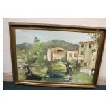 An Oil on Board