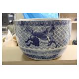 An Antique Chinese/Asian Dragon Fish Bowl