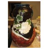 Japanese Sumidagawa Floor Vase