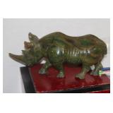 Chinese Jade or Hardstone rhino