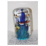 Art Glass Fish Paperweight