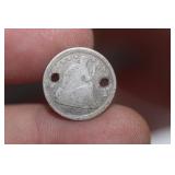 A Silver Half Dime