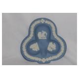 A Ceramic Wedgwood Jasperware Club Shaped Ashtray