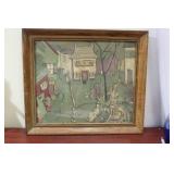 An Old Framed Print