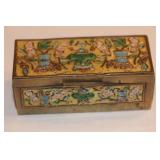 Enamel on Copper Trinket Box