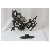 A Cast Iron Lamp