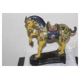 A Chinese Cloisonne Horse