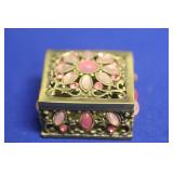 A Metal Trinket Box