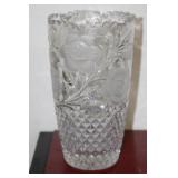 Press Glass Vase