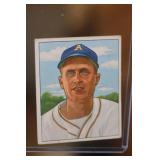 1950 Bowman Joe Tipton Baseball Card