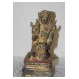 Asian Metal Buddha/God
