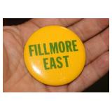 1960's Fillmore East Pin or Button