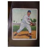1950 Bowman Howard Fox Baseball Card