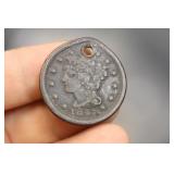1847 Large cent