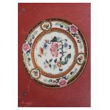 Vintage Rose Plate