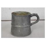 A Dragon Pewter Cup