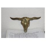 Buffalo Skeleton Motief Belt Buckle
