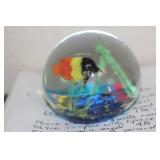 Art Glass Fish Paperweight