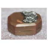 A Metal Trinket Box