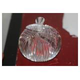 Waterford Crystal Apple Paperweight