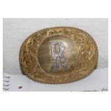 Initial 'R' Belt Buckle