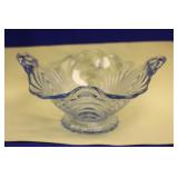 A Teal Glass Bowl