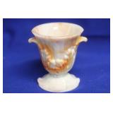 An Akro Glass Urn