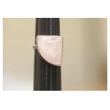 Sterling and Quartz Ring