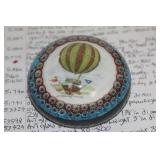 Murano Milifiori Hot Air Balloon Paperweight