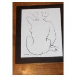 Vintage Lucite Nude