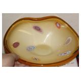 Vintage Milifiori Art Glass Bowl