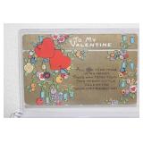 Early 1900's Valentine's Day Postcard