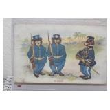 Three Cartoon Bears Postcrd