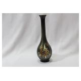 A Mixed Metal Japanese Vase