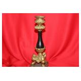 A Brass Candlestick