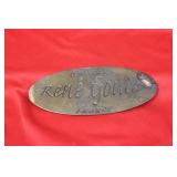 A Bronze Plaque