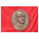 A Pope Plaque