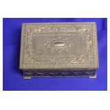 A Metal Ornate Box