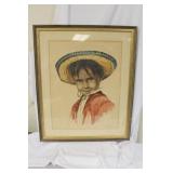 A Signed Lithograph