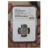 NGC Graded Mint Error 1984 5cent