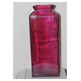 Amethyst Glass Vase