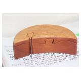 Signed Paul Yacoe Bird's Eye Maple Puzzle Box