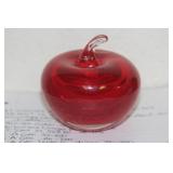 Red Apple Form Paperweight