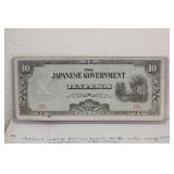 1944 Philippines 10 Peso Note